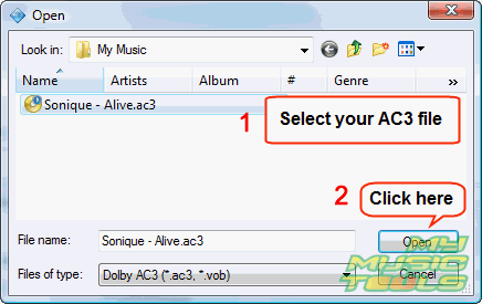 convert mp3 to ac3 online