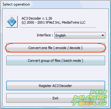 convert mp3 to ac3 freeware