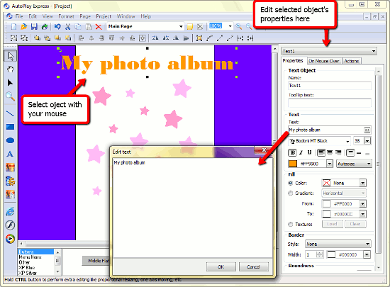 Edit CD autoplay menu