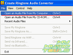 Add an audio file