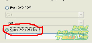 Open VOB files