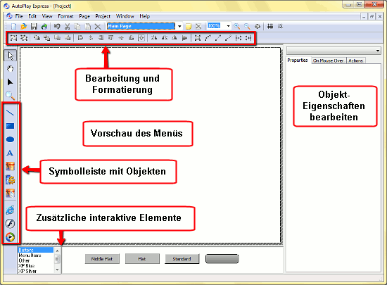 Autostart-Menü erstellen Autostart-Menü erstellen