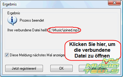 mp3 zusammenfьgen zu einer datei