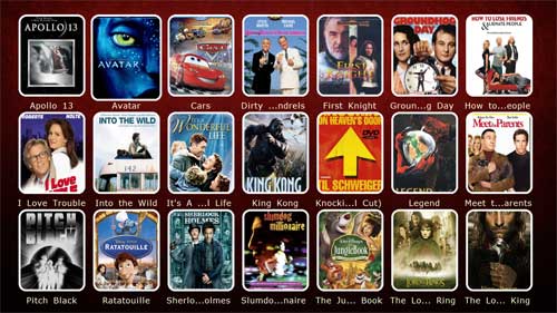 Example of a Dune movie catalog created by Movienizer