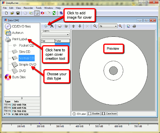 How to a cover? CD Burning, DVD Burn