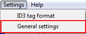 General Player Settings