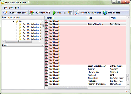 Free Music Tag Finder