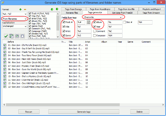 Prepare for extracting MP3 tags