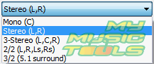 Number of AC3 channels