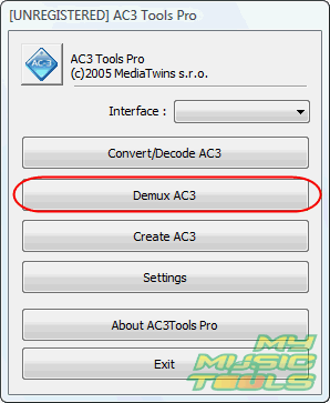 AC3 zerlegen (demux)