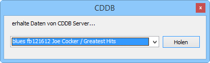 CDDB Fenster