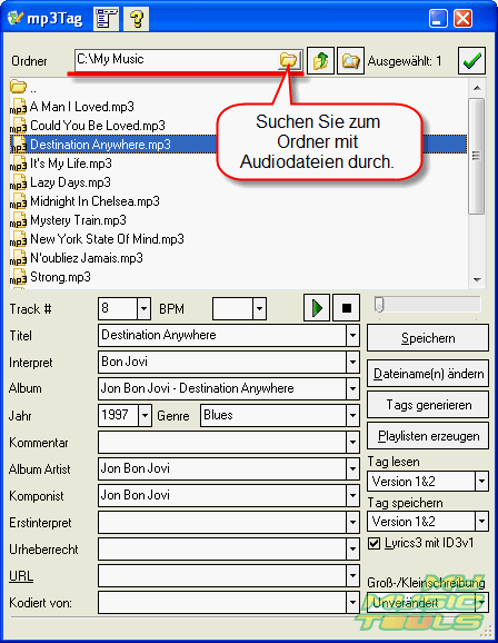 Zu Ihren Dateien durchsuchen