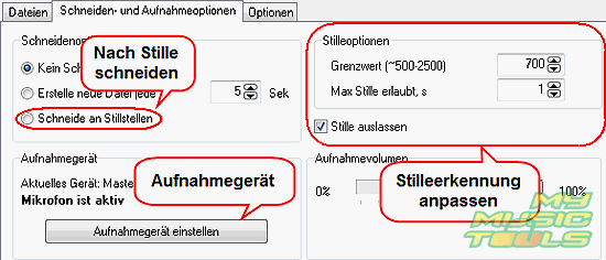 Stilleerkennung