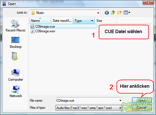 CUE Datei