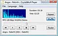 CrystalWolf Free Audio Player - Lightweight free total audio player