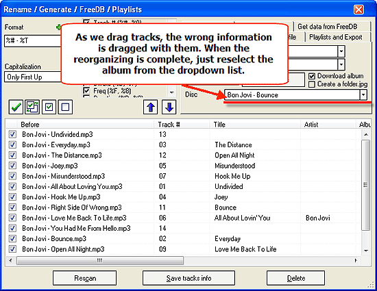 Refresh ID3 tags