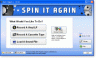 Screenshot of Acoustica Spin It Again 2.5_b42